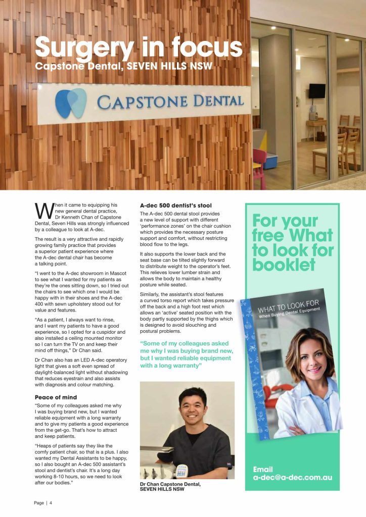 my local dentists seven hills features in 2 magazine articles part 5