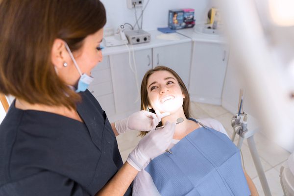 dental check-up scale and cleans fluoride and x-rays seven hills